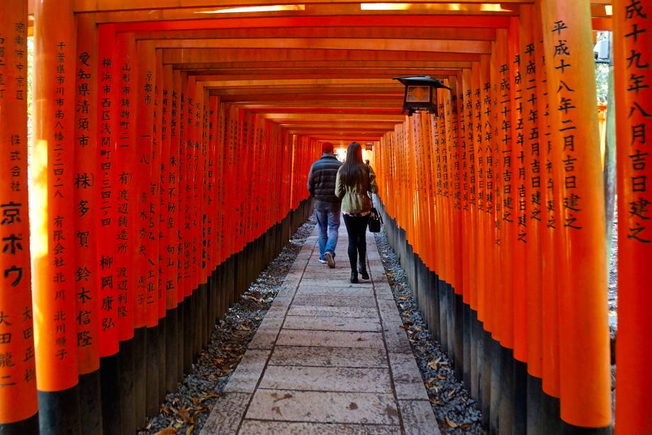 Fushimi Inari Taisha -Shinto shrine...the 2005 movie, 